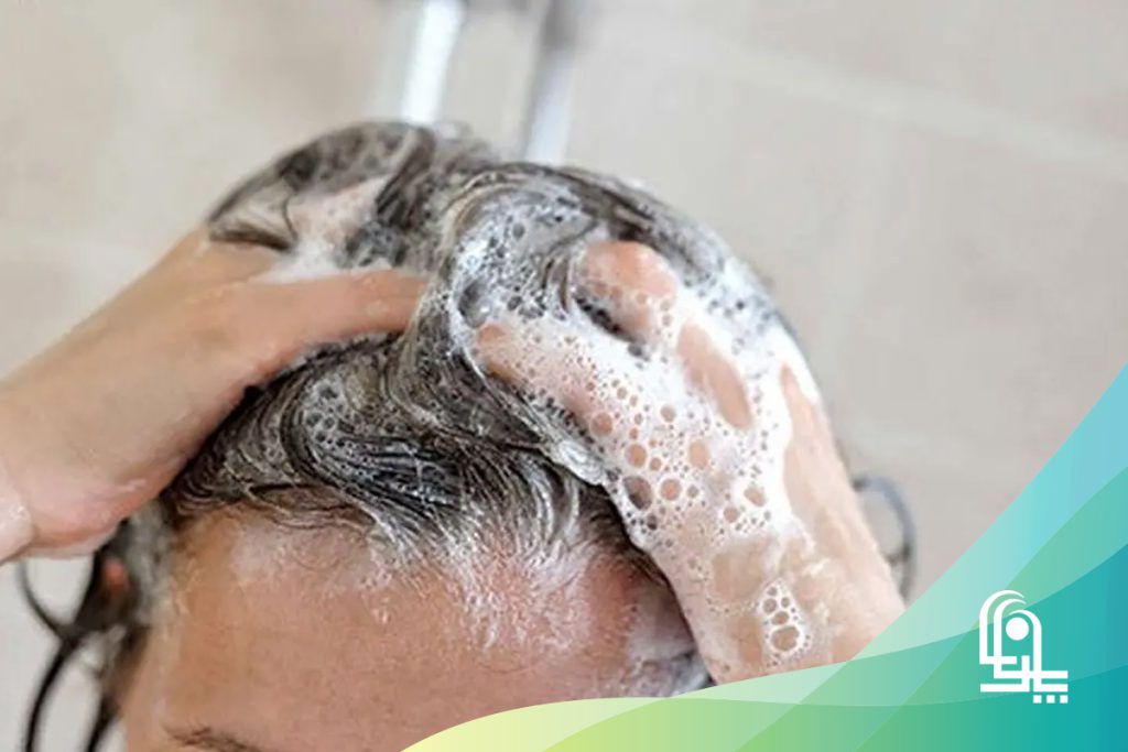 درمان شپش غوطه ور کردن مو در آب