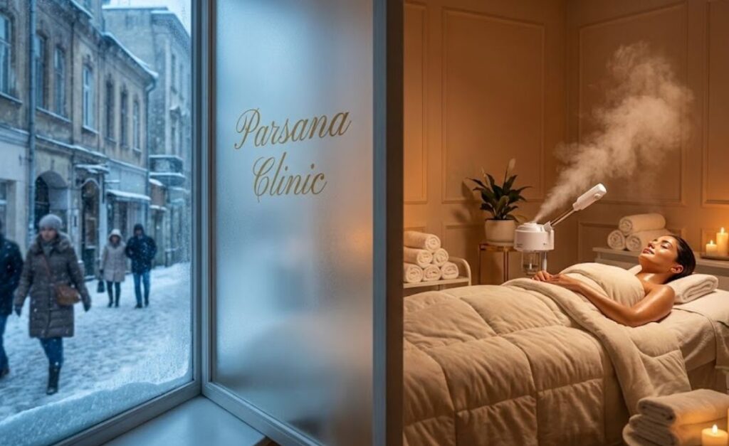 فیشیال پوست در زمستان شهران تهران | فیشیال پوست چرب