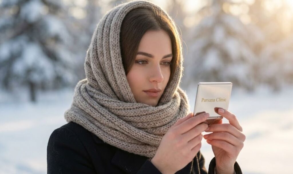 چگونه از لب های خشک در زمستان مراقبت کنیم | کلینیک پوست و مو شهران تهران