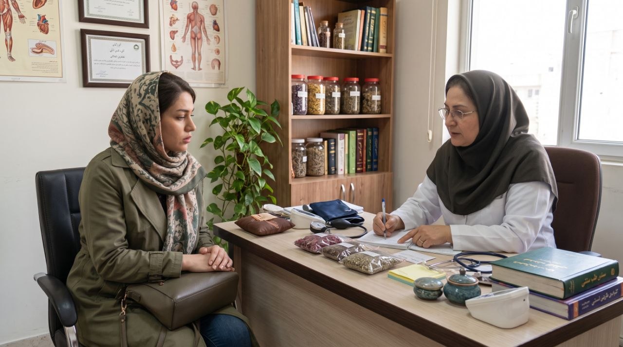 کلینیک طب سنتی پارسان در پونک خدمات زنان و بانوان طب سنتی یائسگی
